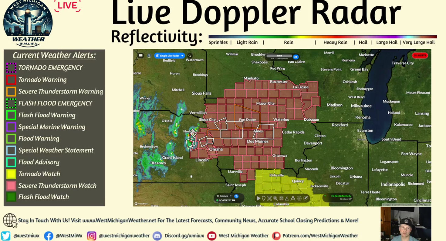 Live! Overnight Severe Weather Update - 03/14/2025